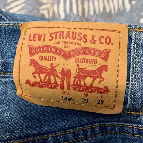 Slim Levi’s Jeans- Boys 18 - Picture 6 of 6